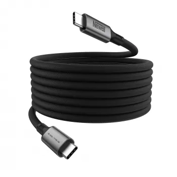 Cabo magnético Newell USB-C para USB-C 3.2 Gen 2 - 1 m, grafite