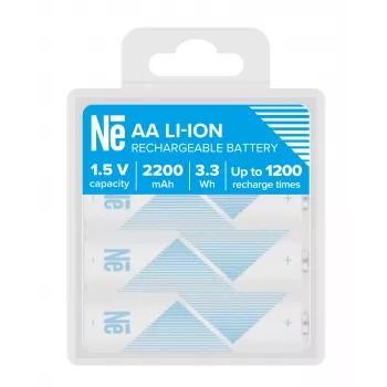 Bateria Li-ion Newell AA 2200 mAh pack de 4 blister