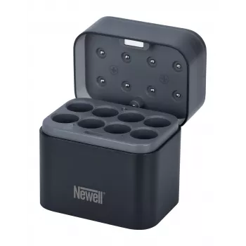 Carregador de baterias Li-Ion/Ni-MH Newell de 8 canais