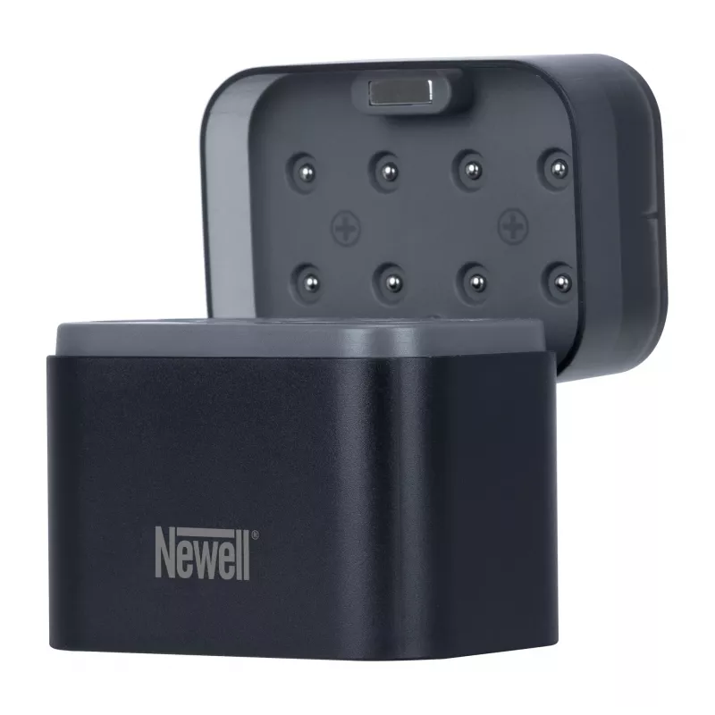 Carregador de baterias Li-Ion/Ni-MH Newell de 8 canais