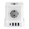 Nova Newell GaN Power Cube 9w1 branca com carregador USB