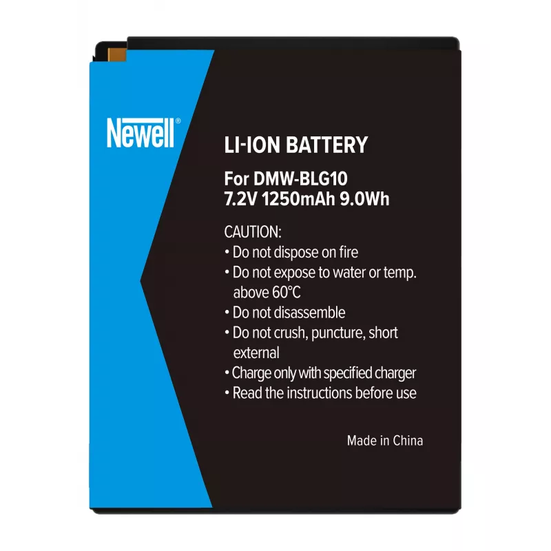 Newell bateria de substituição para Panasonic DMW-BLG10