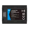 Newell bateria de substituição para Sony NP-FZ100, 2280mAh, 7,2V, Li-Ion, preta