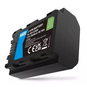 Newell Plus bateria de substituição NP-FZ100 para câmaras Sony, 2280mAh, 7,2V, Li-Ion, preta