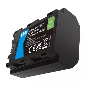 Newell Plus bateria de substituição NP-FZ100 para câmaras Sony, 2280mAh, 7,2V, Li-Ion, preta
