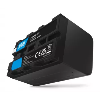 Newell bateria de substituição NP-F770 para camcorder Sony, 4400mAh, 7,4V Li-Ion