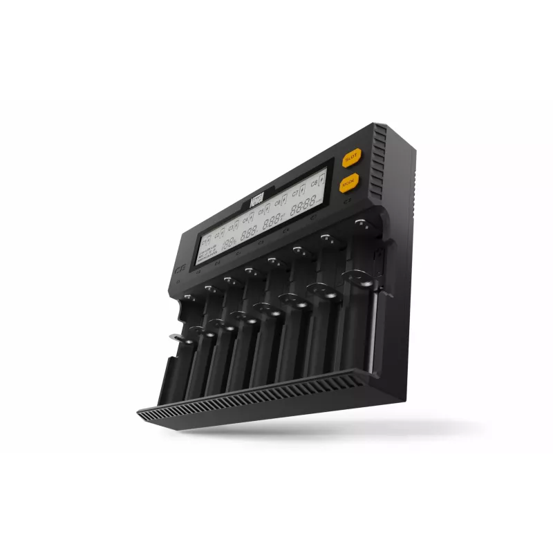 Newell carregador Smart C8 para baterias NiMH/Li-Ion