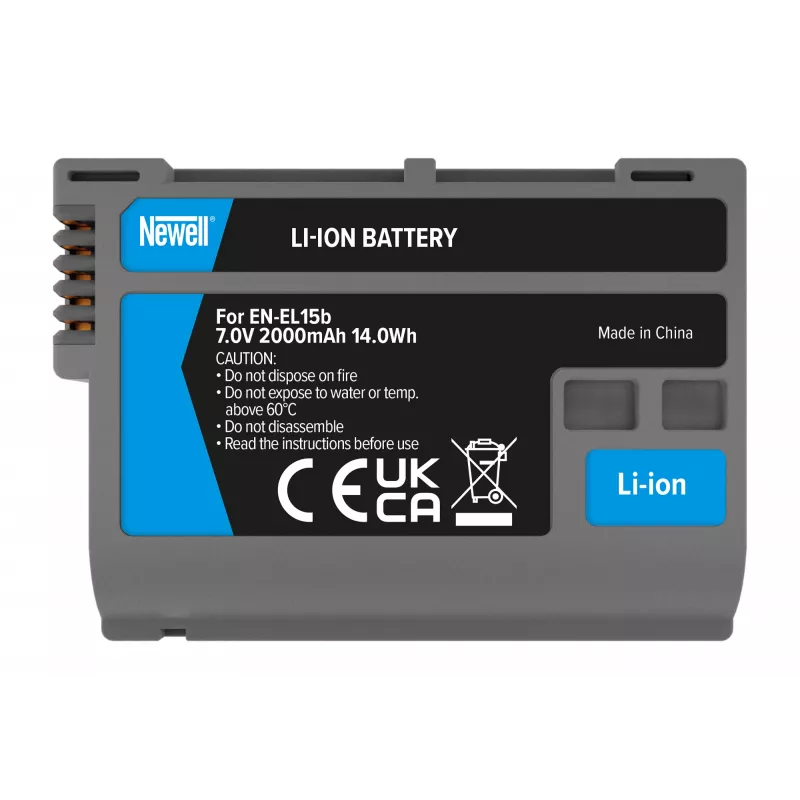Newell bateria de substituição EN-EL15b para Nikon