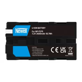 Newell bateria de substituição NP-F570 para Sony