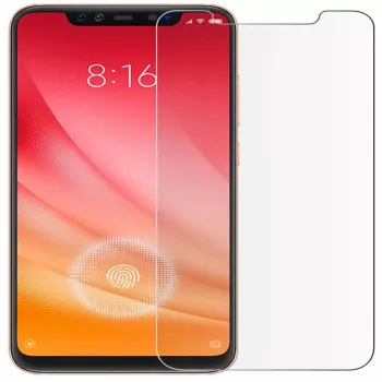 Evelatus Xiaomi Mi 8 Protetor de ecrã plano transparente de vidro temperado 0,33 mm com cola japonesa e revestimento antiestático