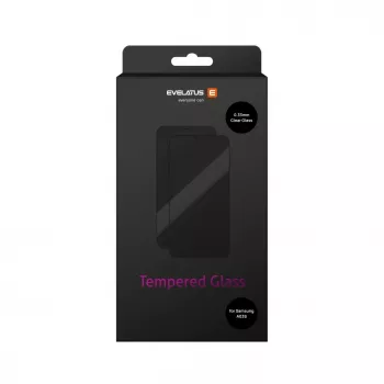 Evelatus protetor de ecrã plano de 0,33 mm em vidro temperado com cola japonesa e revestimento antiestático para Samsung Galaxy A03s