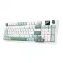 Teclado gaming mecânico sem fios tri-modo Redragon Galatin Pro K719WG-RGB-PRO (98 teclas, hot-swappable, RGB, preto)