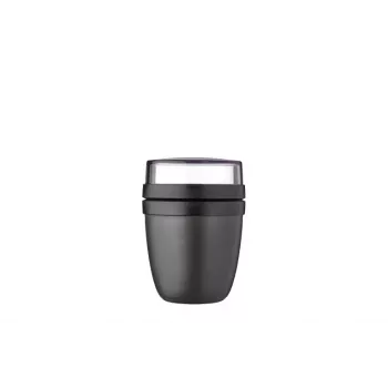 Marmita Mepal Lunchpot Ellipse Mini Nordic Black, 300+120ml
