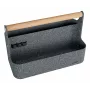 Leitz Organizador de secretária portátil em feltro cinzento