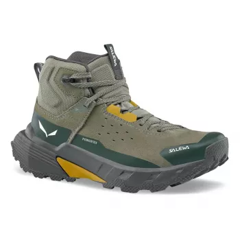 Salewa Pedroc 2 Leather Mid PTX sapatos de caminhada Dark Olive/Cactus EU 44