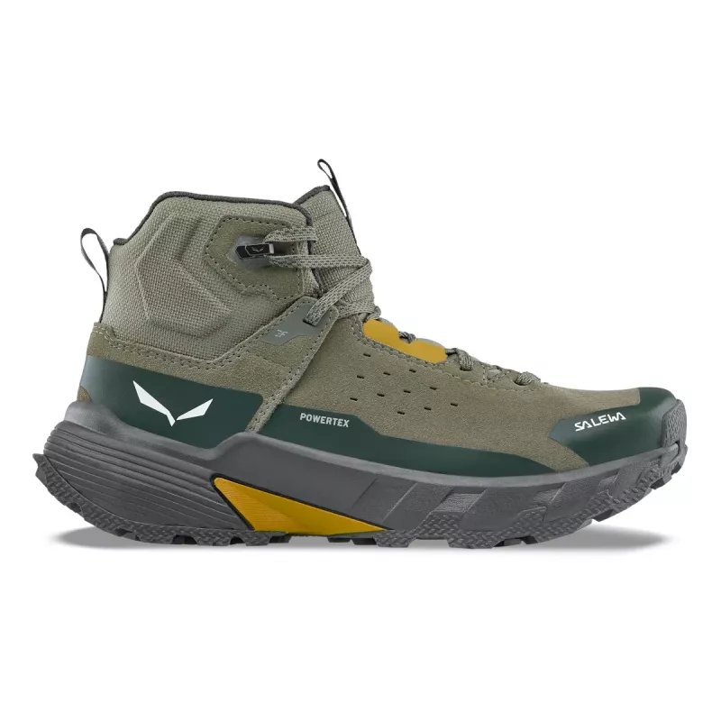 SALEWA sapatos Pedroc 2 Mid verde-azeitona tamanho UK 10.5 (45)