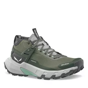 SALEWA Pedroc 2 Mid PTX sapatos de caminhada para mulher - Dark Olive