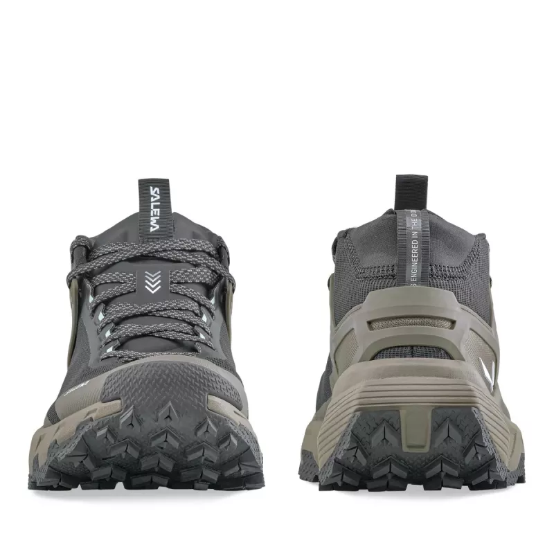 Salewa Botas de caminhada Pedroc 2 Mid PTX para mulher - Black Out/Bungee Cord - UK 5 (EU 38)