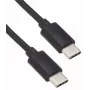 Zebra Cabo de comunicação e carregamento USB-C para USB-C, 1m, 60W PD, preto