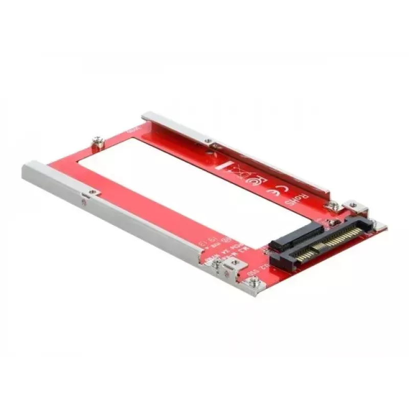 DeLOCK Conversor U.2 para M.3 / NF1 – Adaptador PCIe 4.0 NVMe, SFF-8639 para SFF-8611/8612