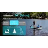 SKT Polvo prancha de SUP insuflável Allround 335x86x15 cm