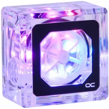 Alphacool Eisfluegel Aurora Indicador de Fluxo HighFlow com Sinal de Tacómetro (Transparente)