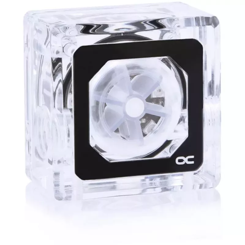 Alphacool Eisfluegel Aurora Indicador de Fluxo HighFlow com Sinal de Tacómetro (Transparente)