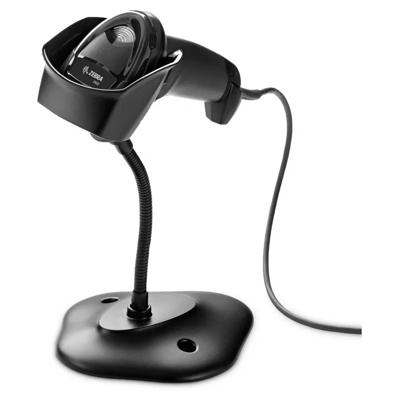 Leitor de códigos de barras Zebra DS2208 portátil 1D/2D LED preto USB