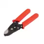 Corta-cabos LogiLink 2DIRECT para cabos solares, 6 mm² / 10 AWG, preto/laranja