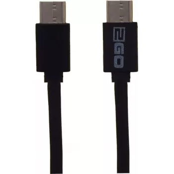 2GO 795849 Cabo USB 1 m USB 3.2 Gen 1 (3.1 Gen 1) USB C preto