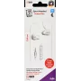 2GO Active 1 Auscultadores intra-auriculares com fios e microfone para chamadas/música - branco