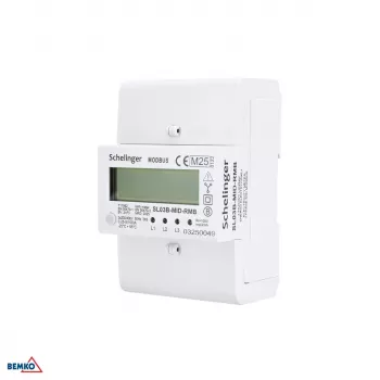 Contador de energia MID trifásico 100A Schelinger A31-SL03B-MID
