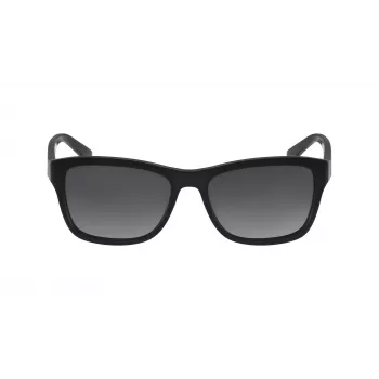 Óculos de sol quadrados unissexo Lacoste L683SP preto/cinzento 55 mm L683SP5516001