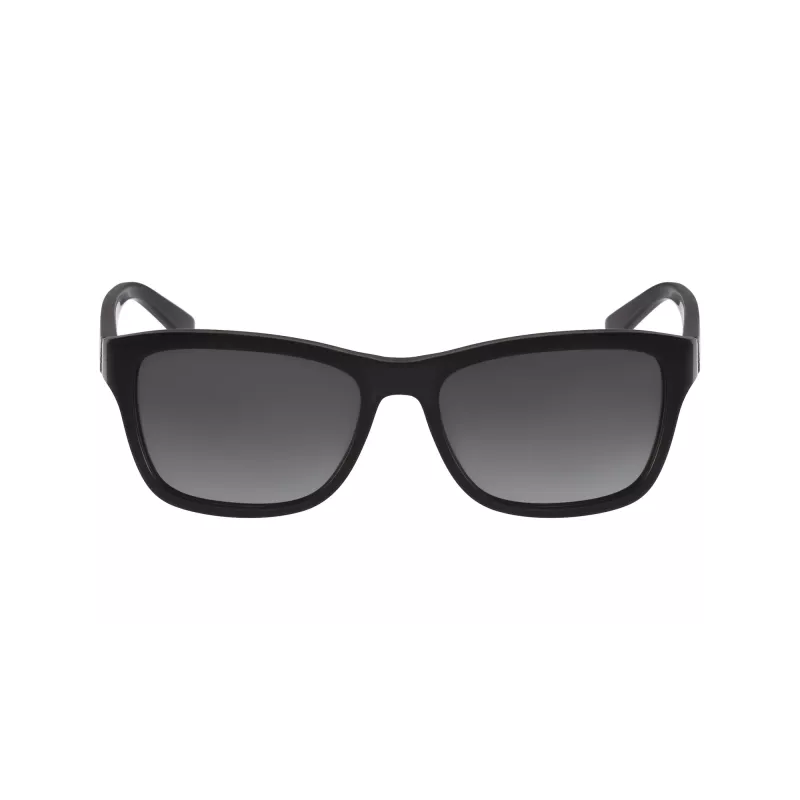 Óculos de sol quadrados unissexo Lacoste L683SP preto/cinzento 55 mm L683SP5516001