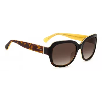 Kate Spade Óculos de sol para mulher Layne - armação de acetato, proteção UV400, lentes 55 mm