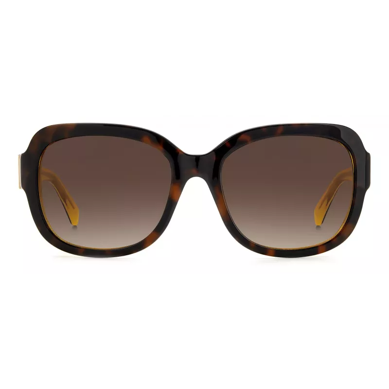 Kate Spade Óculos de sol para mulher Layne - armação de acetato, proteção UV400, lentes 55 mm