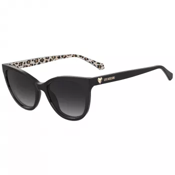 MOSCHINO LOVE Óculos de sol de mulher MOL072-S - armação retangular em acetato, proteção UV400, 54/18/140 mm
