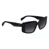 Óculos de sol de mulher LIU JO LJ791S-428 cat eye azul degradê acetato UV400 54 mm