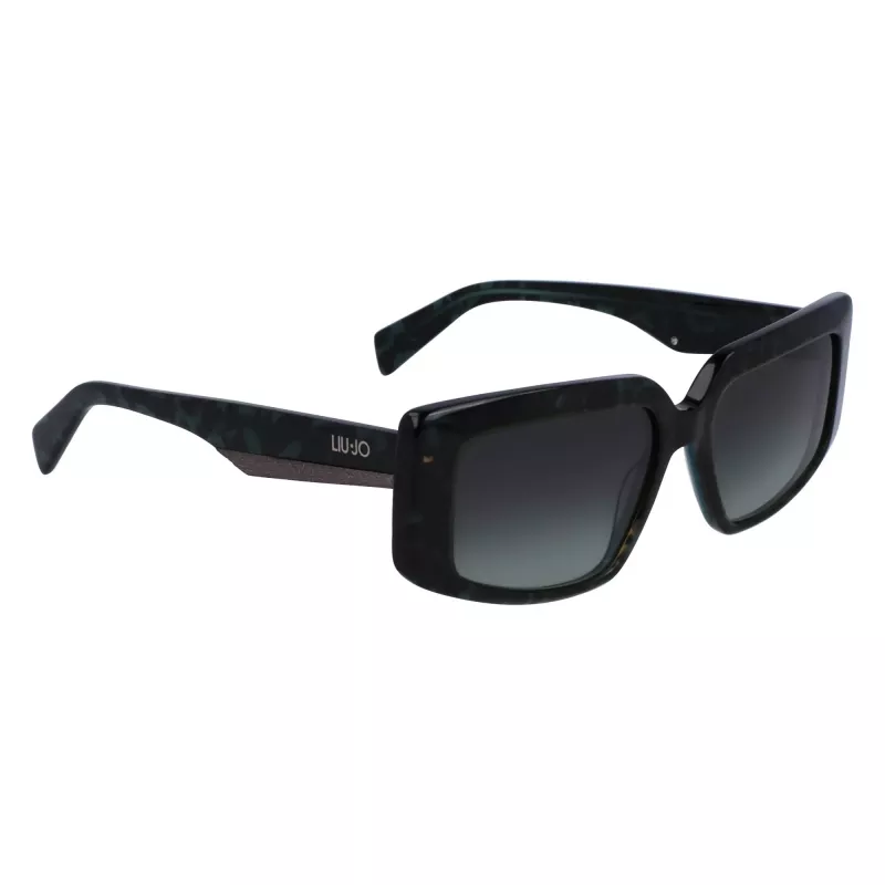 Óculos de sol de mulher LIU JO LJ791S-428 cat eye azul degradê acetato UV400 54 mm