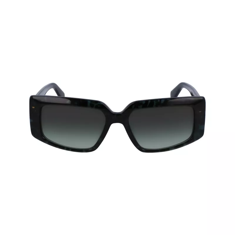 Óculos de sol de mulher LIU JO LJ791S-428 cat eye azul degradê acetato UV400 54 mm