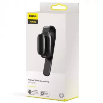 Baseus Platinum clipe para óculos de automóvel (tipo mola) preto ACYJN-B01