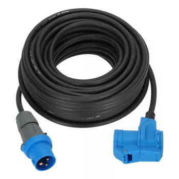 Brennenstuhl 1168650525 extensão elétrica 25m H07RN-F 3G 2.5mm² azul/preto