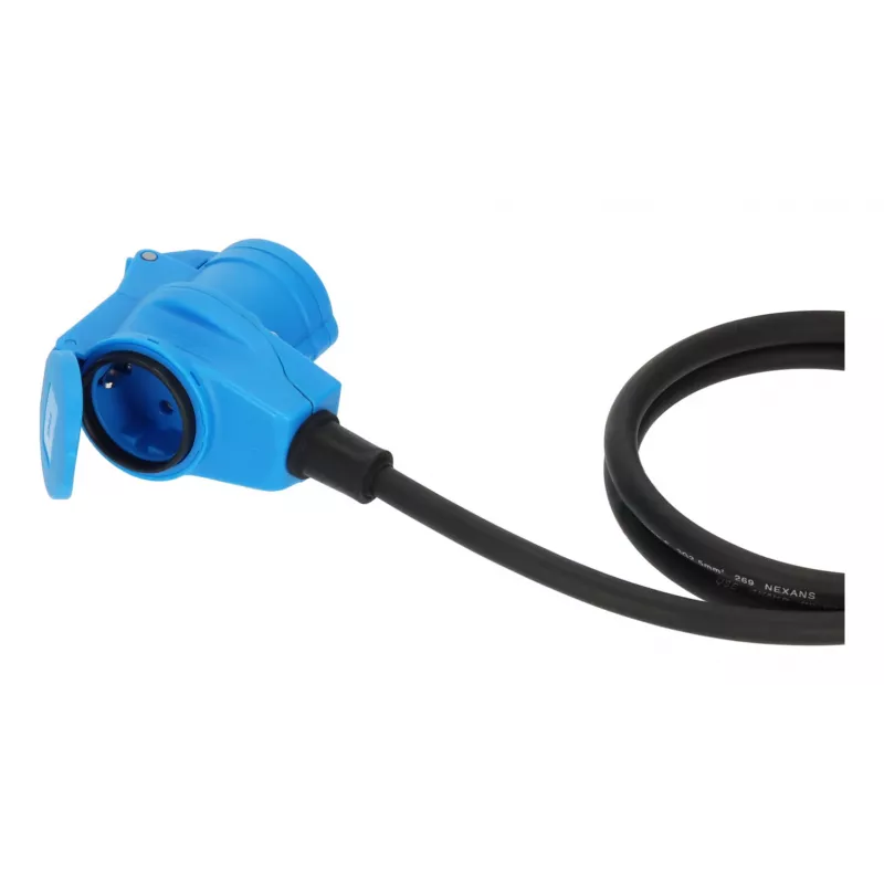 Brennenstuhl 1168650525 extensão elétrica 25m H07RN-F 3G 2.5mm² azul/preto