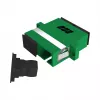 EFB Elektronik acoplador SC/APC simplex, monomodo, verde