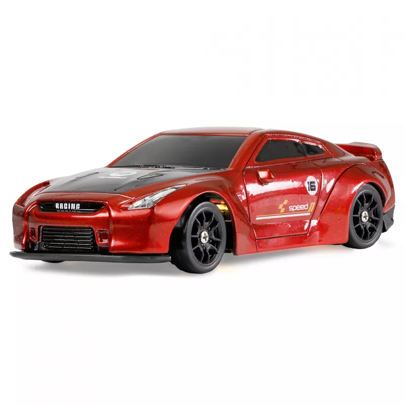 Amewi Drift Sport GTR com giroscópio 4WD 1:43 RTR vermelho 6+