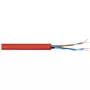 BITNER YnTKSYekw cabo de deteção de incêndios 1x2x0,8 mm – 100 m cinzento