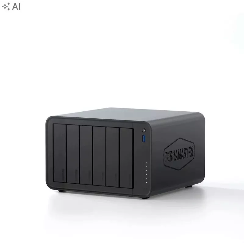TerraMaster F6-425PRO servidor de ficheiros NAS, 6 núcleos, 8GB DDR5 RAM, sem discos rígidos