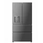 Combinado de frigorífico e congelador French Door DREAME DRF560WMXEEUP, 561 L, Platinum Inox, Wi-Fi, No Frost
