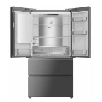 Combinado de frigorífico e congelador French Door DREAME DRF560WMXEEUP, 561 L, Platinum Inox, Wi-Fi, No Frost