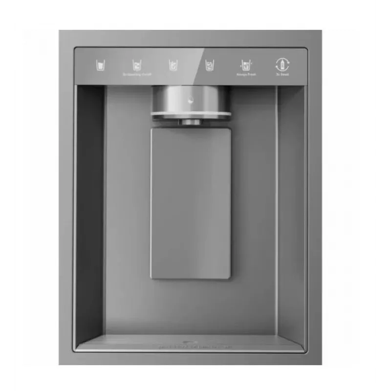 Combinado de frigorífico e congelador French Door DREAME DRF560WMXEEUP, 561 L, Platinum Inox, Wi-Fi, No Frost